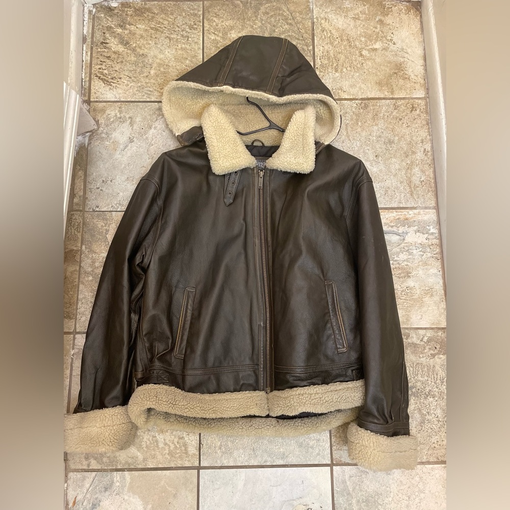 Wilson’s leather coat